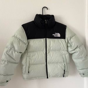 NorthFace 1996 Retro Nuptse Jacket Green Mist